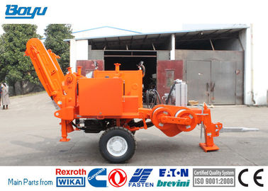 Deutz Engine Transmission Line Stringing Equipment Hydraulic Puller Groove Number 7