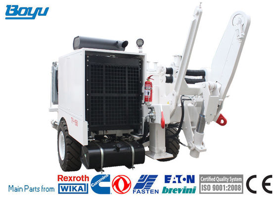Hydraulic Wire Stringing Equipment Hydraulic Puller Single Point Hoisting Mode