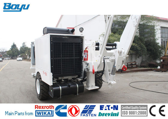 Power Line Stringing Equipment Hydraulic Puller Engine Rated Power 194kw