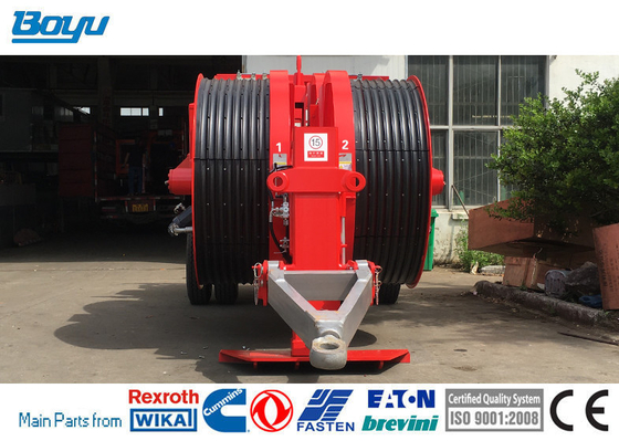 Hydraulic Tensioner Cable Stringing Equipment Max Intermittent Tension 2×70kN