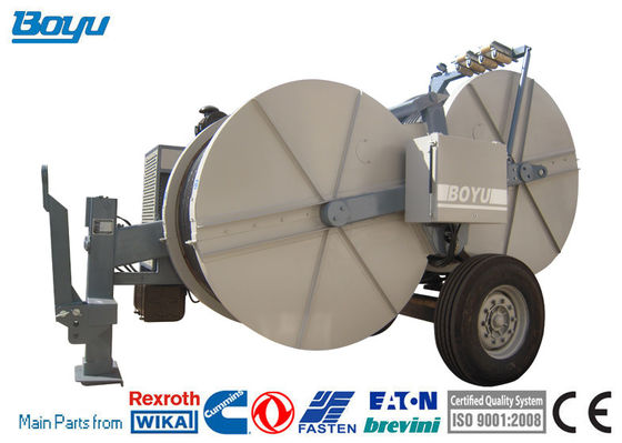 103hp 500kv 2x70kn Overhead Line Stringing Equipment Hydraulic Cable Tensioner