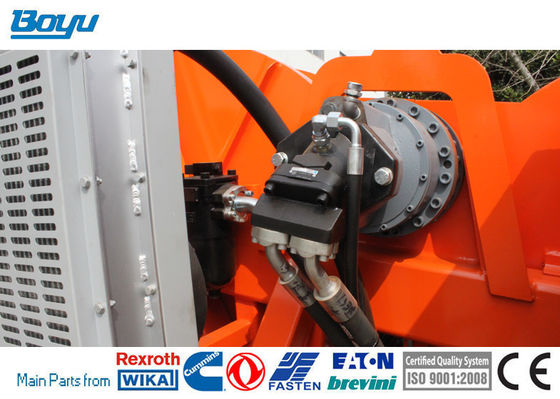 Deutz Air Cooled Engine Overhead Line Stringing Equipment Hydraulic Tension Machine