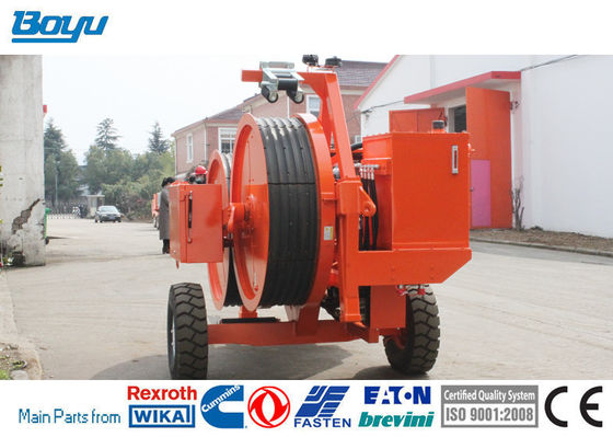 Deutz Air Cooled Engine Overhead Line Stringing Equipment Hydraulic Tension Machine