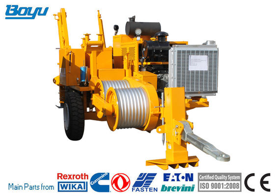 Max Diameter of Rope Reel 1400mm Power Line Stringing Hydraulic Puller Machine