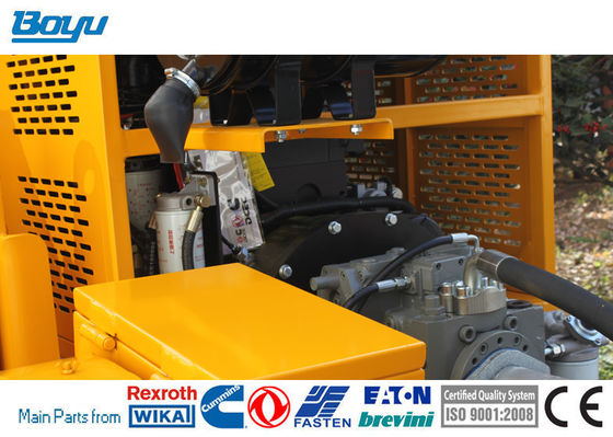 Max Diameter of Rope Reel 1400mm Power Line Stringing Hydraulic Puller Machine