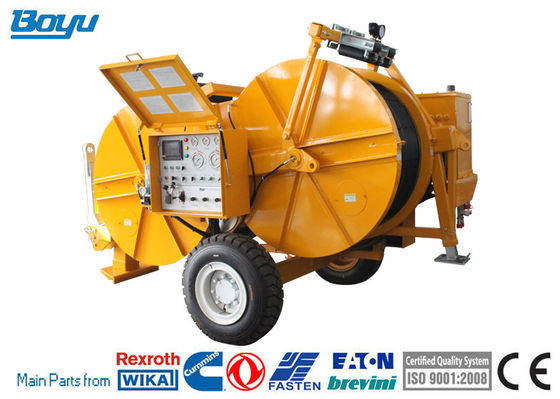 Max Continuous Pull 2x35kN Overhead Line Stringing Equipment Hydraulic Tensioner