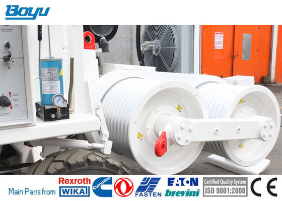 Hydraulic Wire Stringing Equipment Hydraulic Puller Single Point Hoisting Mode