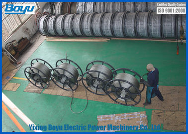 30mm Breakage 540kN T29 Structure Anti twist Galvanized Steel Wire Rope Line Stringing Engineering