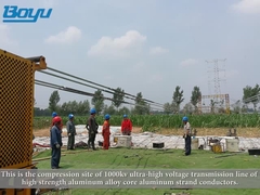 La línea de transmisión encadenación equipa los compresores hidráulicos para el conductor de arriba